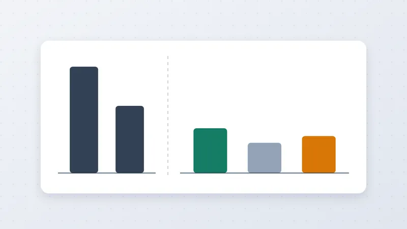 Illustration of a balance reduction split into payments, credits and write offs